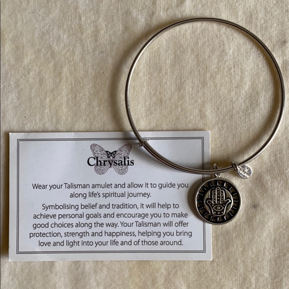 Talisman amulet bangle bracelet